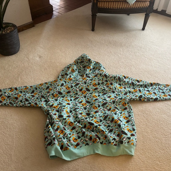 Bape Kaws Baby Milo Dissected Slaughter Full Zip Up Bathing Ape Hoodie 3XL Tags - Picture 10 of 11